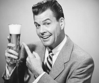 Vader met Bier